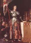 Jean Auguste Dominique Ingres Joan of Arc at the Coronation of Charles VII in Reims Cathedral (mk09) oil painting artist
